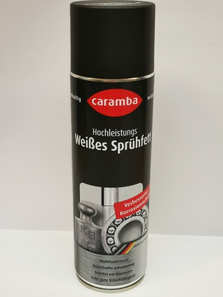 Caramba Hochleistungs WeißEs SprüHfett 500 Ml 6071851 (23,90€/L)-image