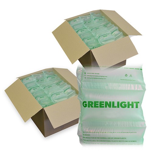 500 Biodegradable Air Pillows For Void Fill Packaging - 100x200mm, Pre-Inflated 4 thumbnail image
