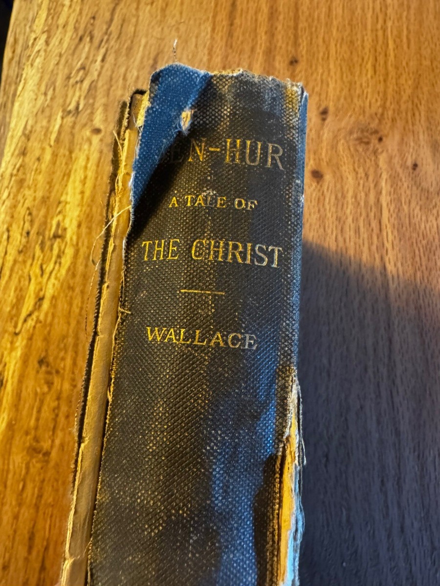 1880, First Edition, BEN-HUR, A TALE OF THE CHRIST, by LEW WALLACE