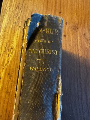 1880, First Edition, BEN-HUR, A TALE OF THE CHRIST, by LEW WALLACE