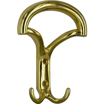 Appendiabiti Da Avvitare 70751 In Metallo Oro Opaco 3 Ganci L 50 X H 16 Cm | Leroy Merlin - Foto 5