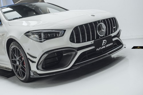 Mercedes W118 / C118 CLA45 - FD style carbon Frontlippe Spoiler Splitter - Bild 4 von 8