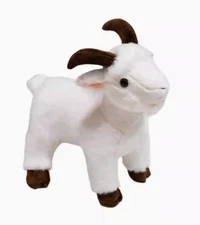White Goat Doll Stuffed Animal Plush Toy 12 inch Pillow Kids Birthday Gifts
