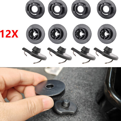 8-Pack Audi Car Floor Mat Clips - Replacement Fixing Clips, Retainers & Holders