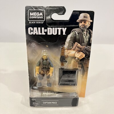 MEGA CONSTRUX CALL OF DUTY CAPTAIN PRICE FIGURE BLACK SERIES GNV42 BRAND NEW
