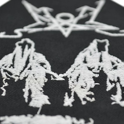 Summoning Embroidered Sew-on Patch | Austrian Atmospheric Black Metal Band Logo - Picture 2 of 2