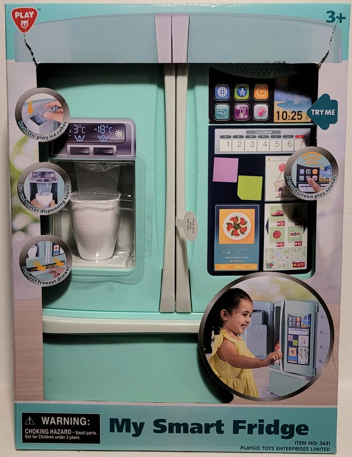 🔥🔥PLAY My Smart Fridge (15 × 11 x 4 inch) Pretend Playset Refrigerator Toy🔥🔥
Opens in a new wind