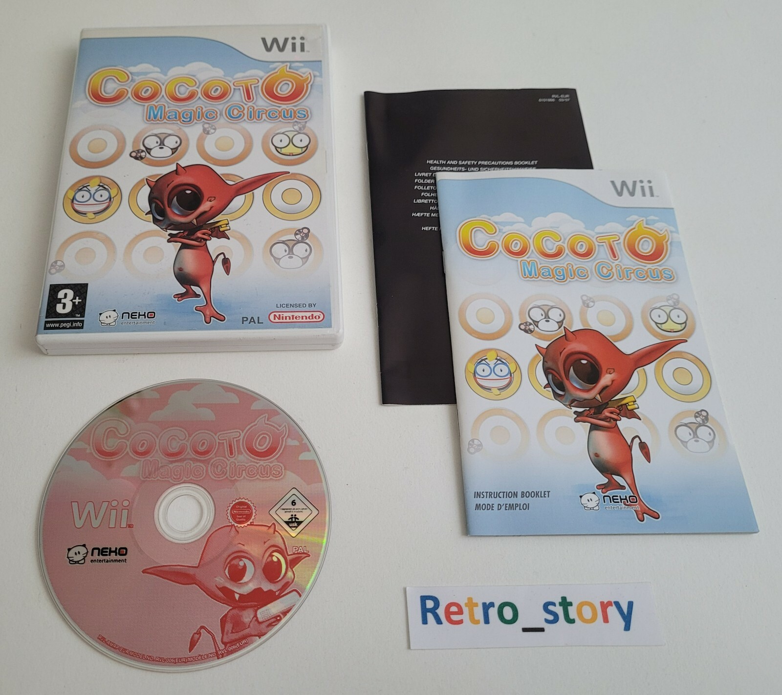 Nintendo Wii - Cocoto Magic Circus - PAL - EUR