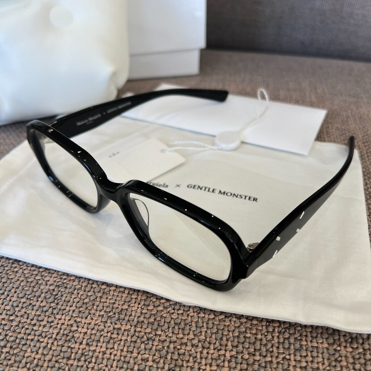 Gentle Monster x Maison Margiela MM114 Black Clear MM114-01 Gentle Monster x Maison Margiela MM114 Black Clear MM114-01