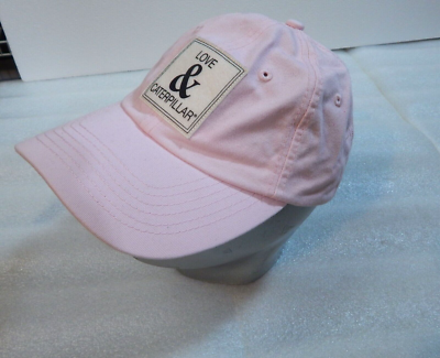 Women's CAT Caterpillar Baseball cap Pink Love & Caterpillar One