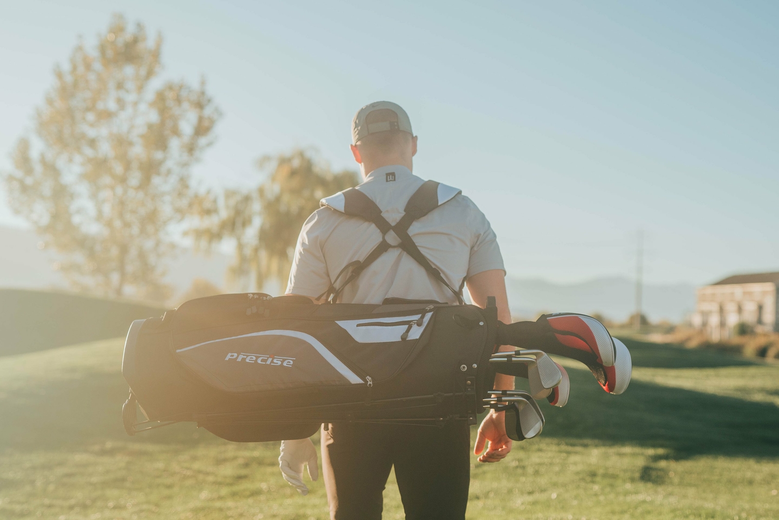 Precise M5 Men's Left Handed 15 Piece Complete Golf Clubs Package Set