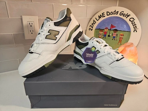 New Balance 550 Dark Olivine Green BB550DOB Size Mens Size 10.5 Womens Size 12