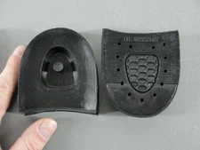 SOLID BLOCK RUBBER REPLACEMENT SHOE REPAIR 👞 BOOT HEEL #28 OIL RESISTANT BLACK
