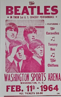 THE BEATLES ポスター シルバー メタリック THE BEATLES / SILVER