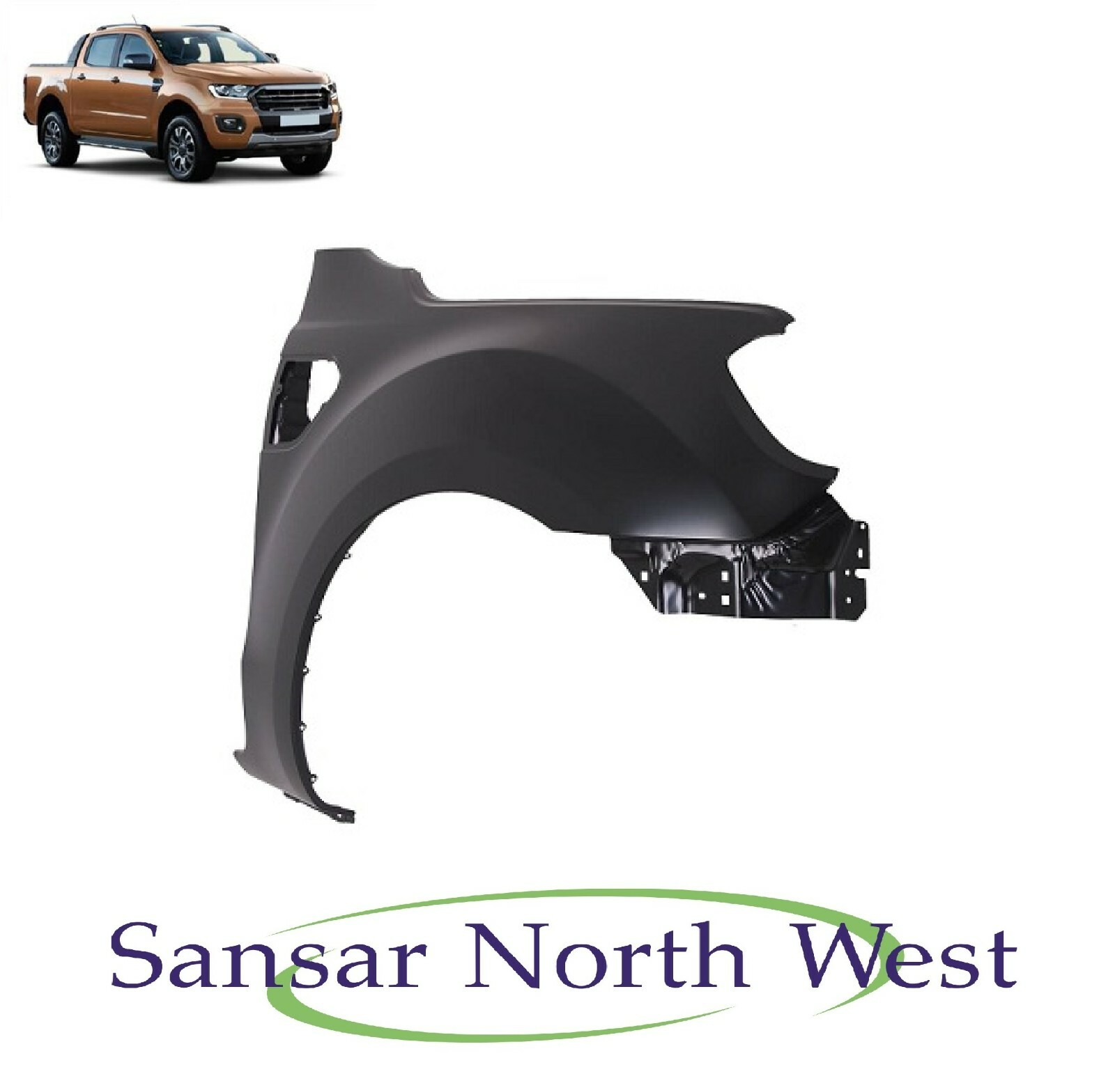 For Ford Ranger Drivers Side Front Wing Panel O/S RIGHT 2016
