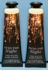 NEW - INTO THE NIGHT - 2X - TRAVEL HAND CREAM - Bath  Body Works - FREE SHIP