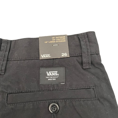 Pantaloncini neri Vans Youth taglia 26 nuovi con etichette - Foto 5 di 7