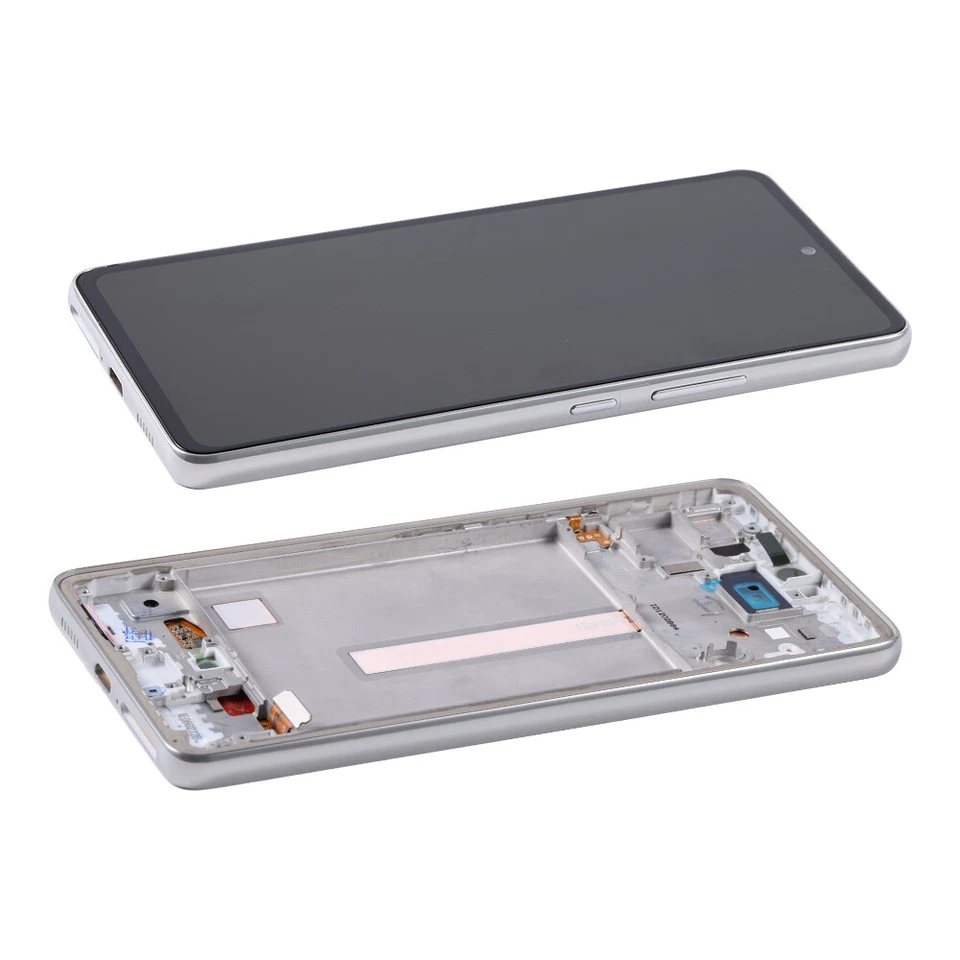 Smaller OLED For Samsung Galaxy A53 A536 LCD Display Touch Screen + White Frame - Image 3 of 4