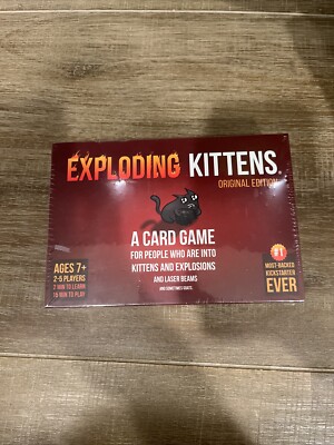 EXPLODING KITTENS Original Edition Card Game - New - Sealed