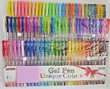 Gel Pens for Adult Coloring 30 Colors / Case 90 Bold, Pastel, Glitter *READ*
