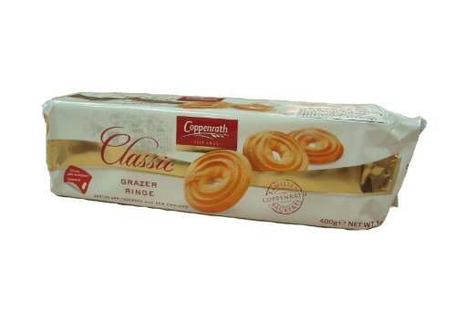 Coppenrath Classic Grazer Ringe spritzgebackene Mürgebäckringe 400g 3er Pack