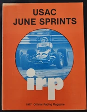 1974 IRP Indianapolis Raceway Park USAC June Sprints Program