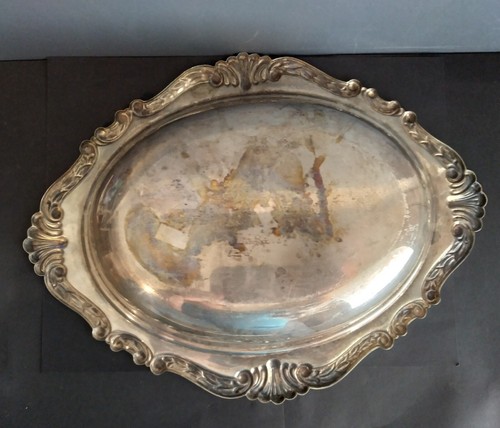 Vintage Sheridan Silverplate Serving Dish - Picture 2 of 5