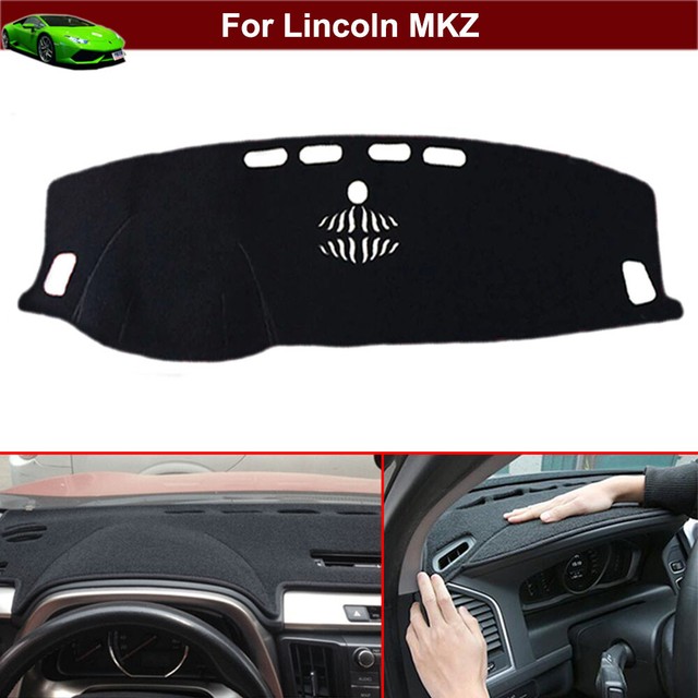Nonslip Dash Cover Dashboard Carpet Dash Mat Parts for Lincoln MKZ