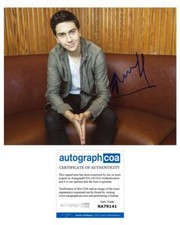 Nat Wolff "The Fault in Our Stars" AUTOGRAPH Signed 8x10 Photo C ACOA