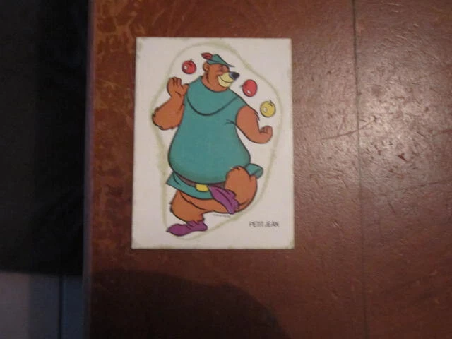 autocollant PUBLICITAIRE VACHE QUI RIT ROBIN DES BOIS 1974 walt disney PETIT JE - Photo 1/1