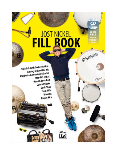 Thumbnail - Jost Nickel Fill Book, For Drums, M. Mp3-cd Von Jost Nickel