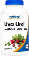 Nutricost Uva Ursi 4500mg, 240 Capsules - Non-GMO, Gluten Free