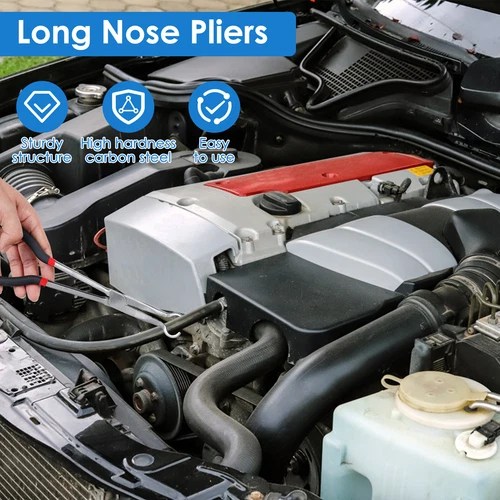 3Pcs Hose Gripper Plier 11" Spark Plug Removal Pliers 6mm 13mm 18mm Diameterꦿ - Picture 7 of 12