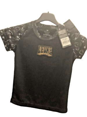 Löwe Kinder Boxen Kampfsport Shirt Mittelgröße ABJ11 Junior