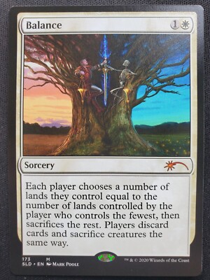 mtg card prices dropping Balance - Secret Lair Drop Promo *NM* Near Mint MTG