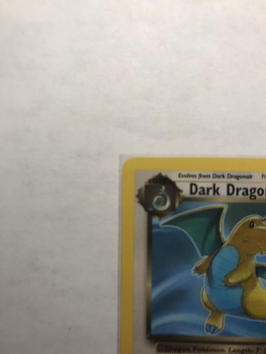Dark Dragonite 22/82 Rare Non Holo Team Rocket Unlimited Pokemon