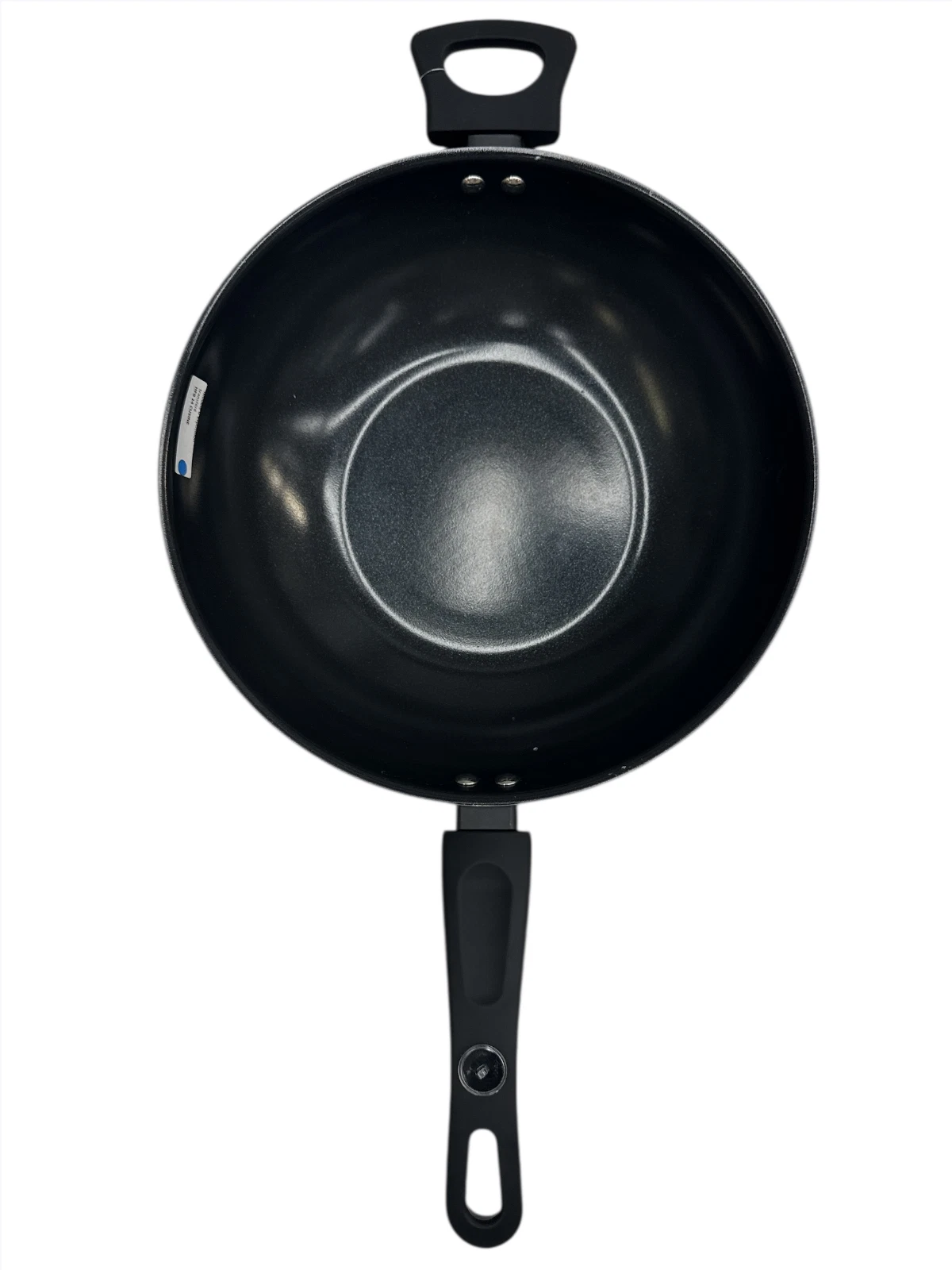 New IKEA HEMLAGAD Wok with Lid Non-stick Coating Black 28 cm (11 ") 505.809.21