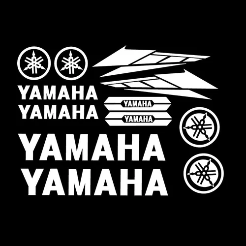 YAMAHA Motorrad Aufkleber Zubehör Abziehbilder Sticker Roller Heckbox Dekoration - Picture 3 of 10