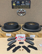 2007-2009 Toyota Fj Cruiser Genuine Oem Rear Brake Rotors Tcmc Pad Kit Shims