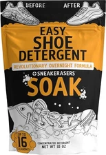 Cleaner Kit Shoe Sneaker for Leather White For Shoes with Tennis Foam Cleaning