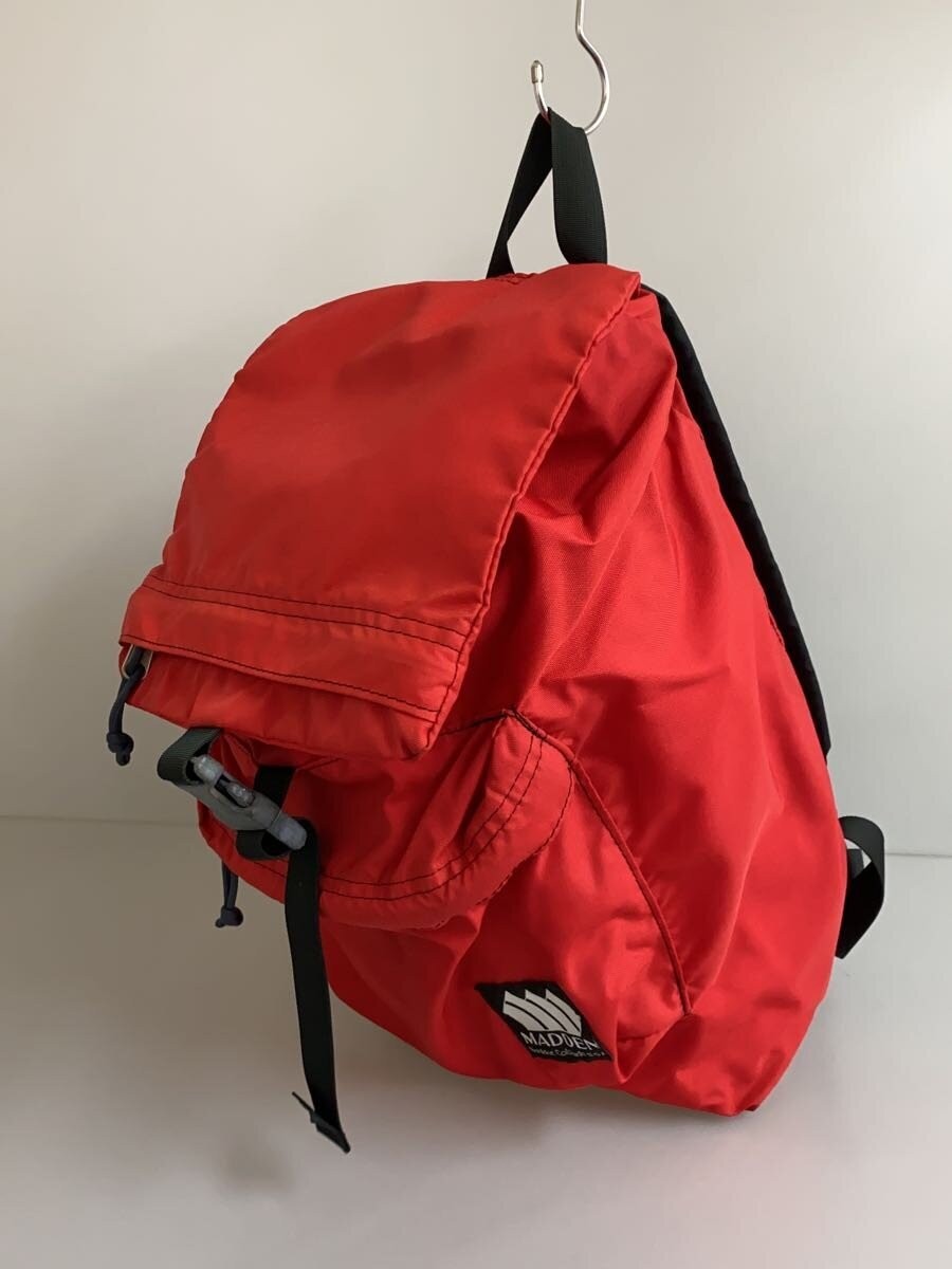 MADDEN Backpack Nylon RED Solid Color - image 2