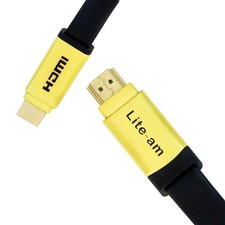 3m-10m Flat HDMI Cable 4K UHD 2160p v2.0 For Samsung Q6FN Series TV HDTV UHD