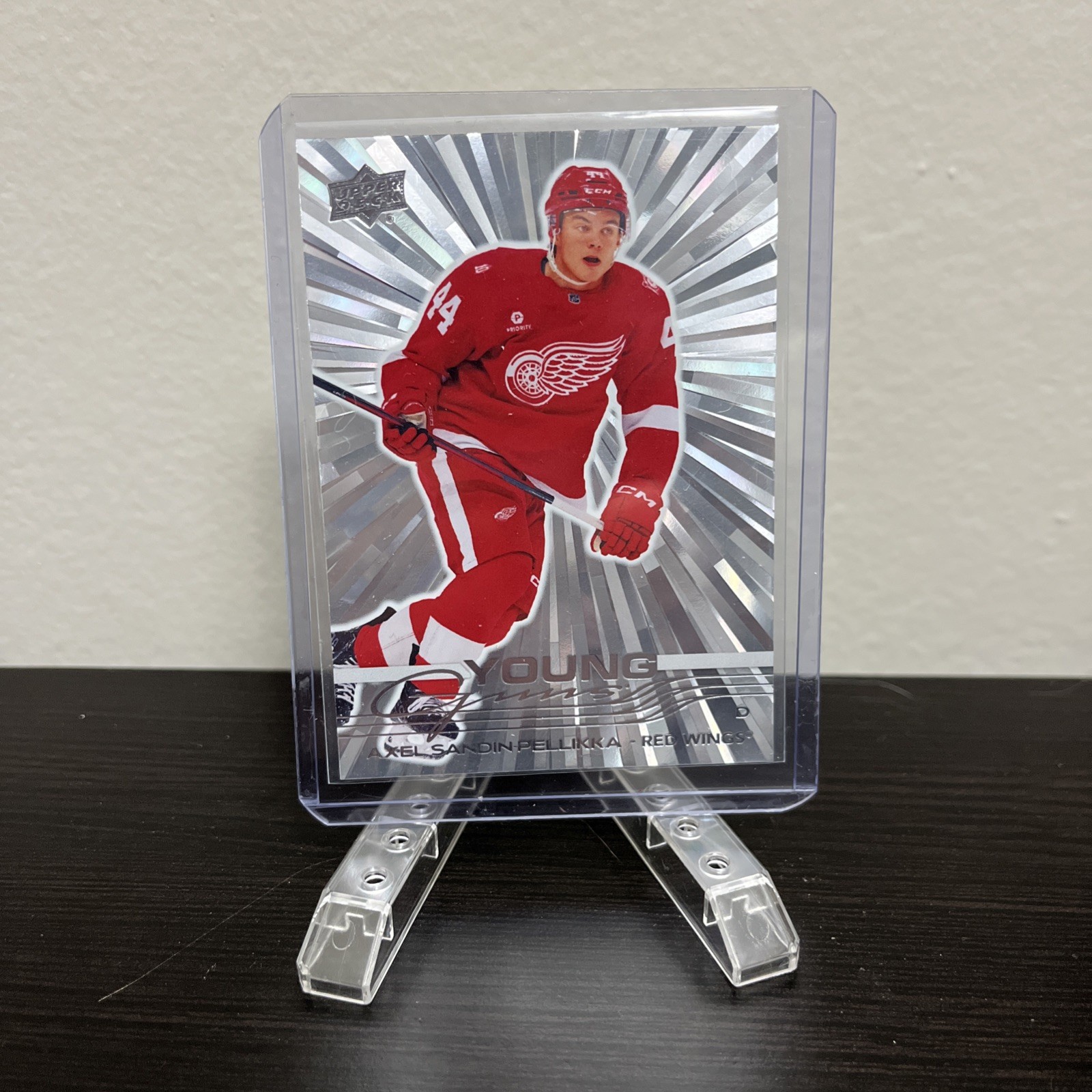 2025-26 Upper Deck Series 2 - Young Guns Axel Sandin Pellikka #484 Outburst (RC)
