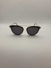 NEW BCBGMAXAZRIA THRILL BLACK GOLD AUTHENTIC SUNGLASSES 51-18