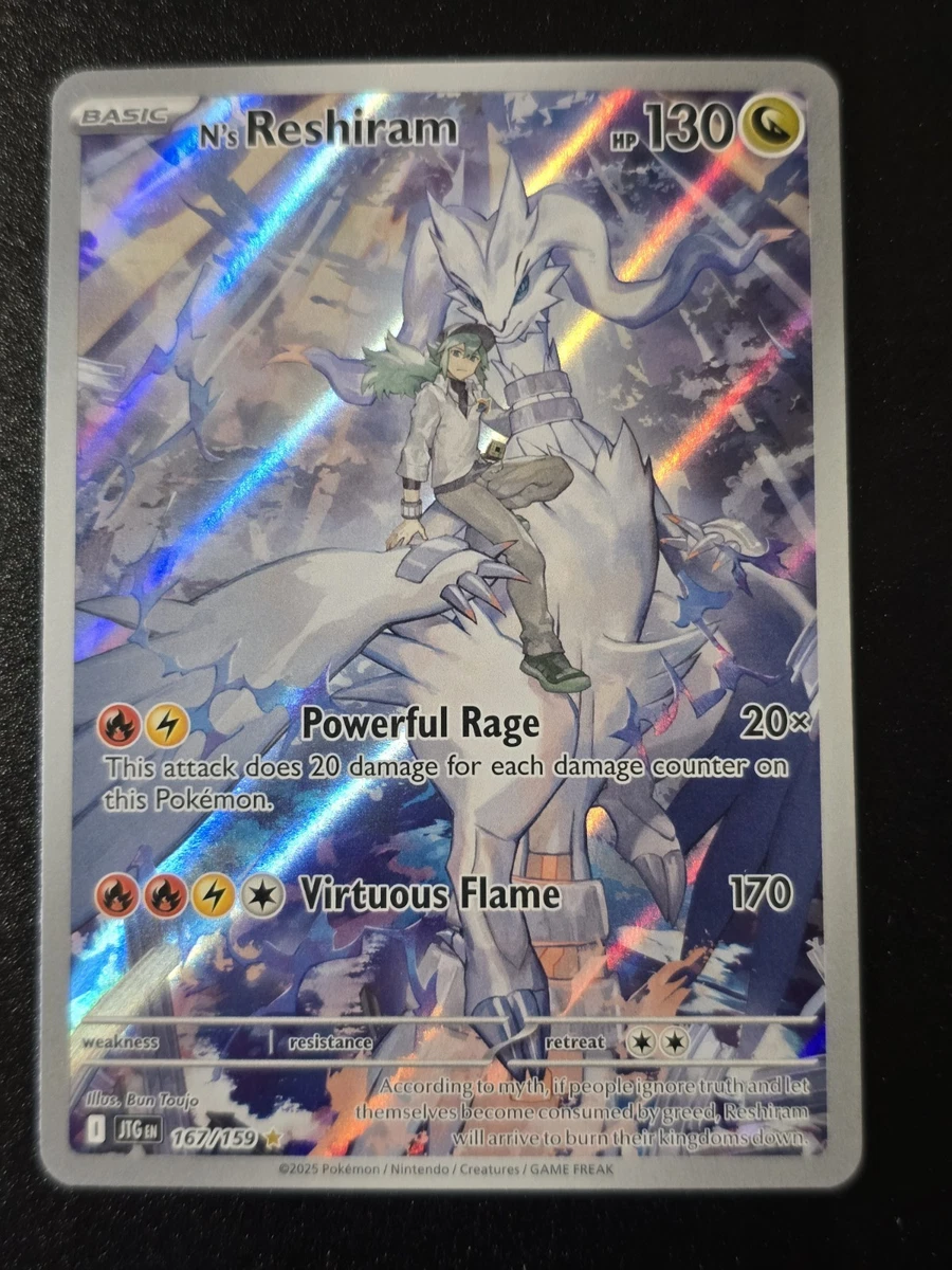 N's Reshiram Pokémon TCG Cards for sale | eBay