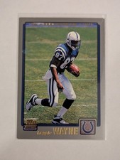 Topps 2001 Rookie Reggie Wayne #344 Indianapolis Colts Football Card