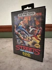 Streets of Rage (Sega Genesis, 1991) CIB with Manual