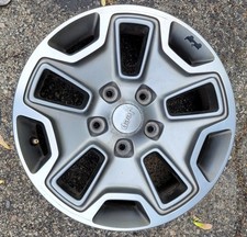 2013 2014 2015 2016 2017 2018 JEEP WRANGLER 17" 17X7.5 OE USED WHEEL WFA 9118C-1