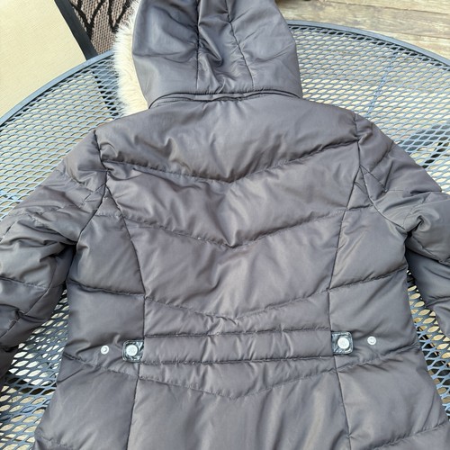 Lauren Ralph Lauren Gr. M Damen Puffer Daunen Kapuze Jacke Parka Mantel Schwarz - Bild 6 von 7