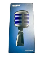 NEW! Shure Super 55 Deluxe Vocal Vintage Microphone Supercardioid Polar Pattern
